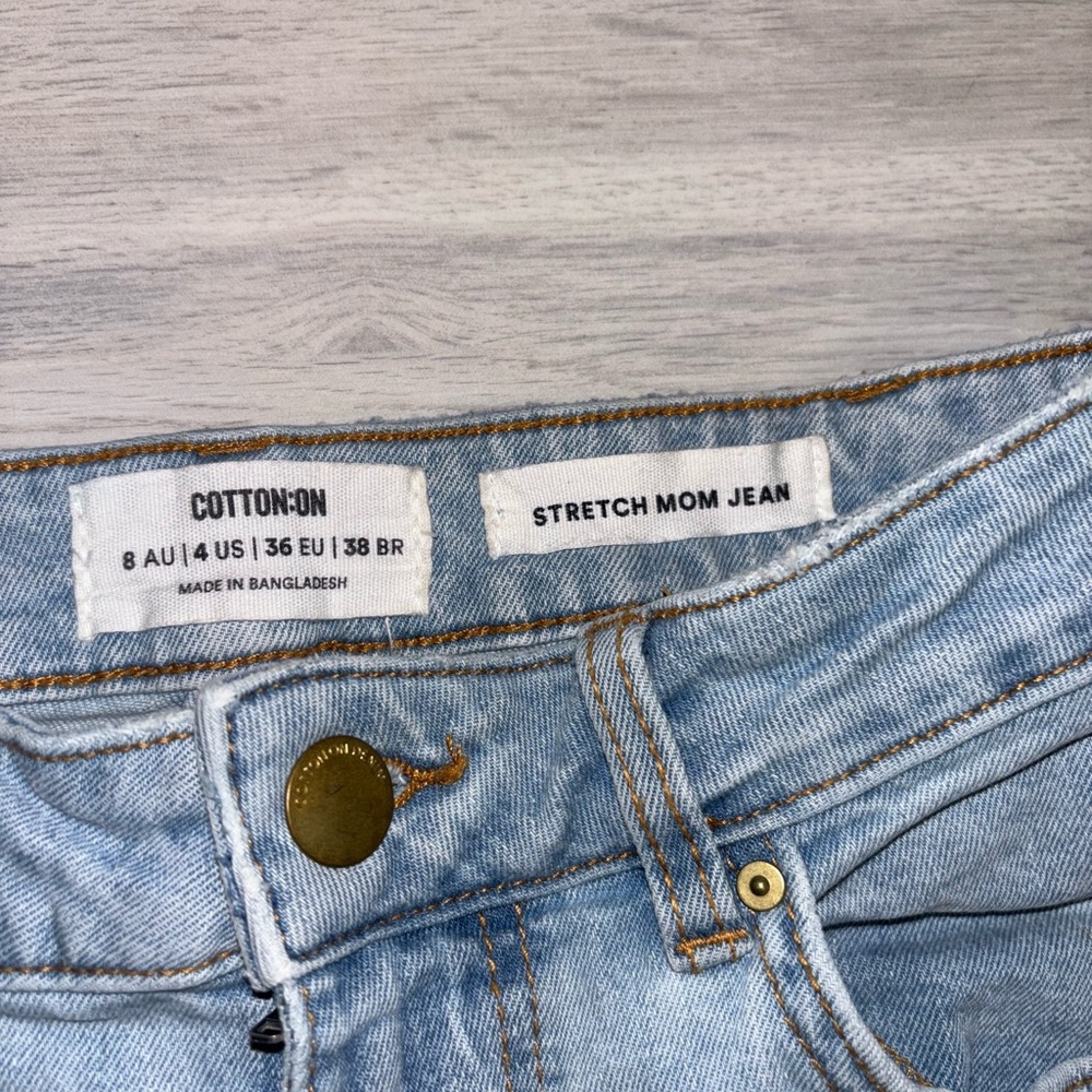 Cotton On Stretch Mom Jeans - Picture 3 of 6